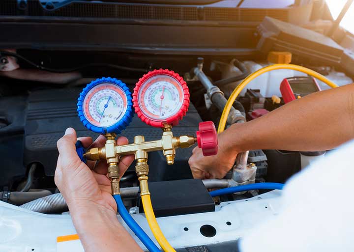 AC repair Goodyear Arizona - auto air conditioning service and freon recharge